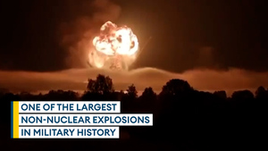 Russia's highly fortified ammo depot destroyed by 100 drones