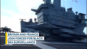 RAF and French jets take on Black Sea mission