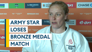 Army athlete Sarah Hawkes loses out on Commonwealth Games bronze medal