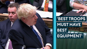Troop numbers are kept under 'constant review', says Prime Minister