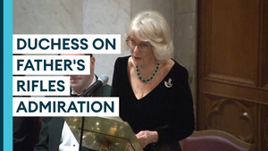 Duchess of Cornwall on Army officer father's WW2 capture