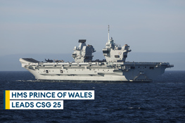 Royal Navy flagship sets sail on lengthy global deployment