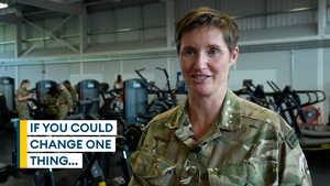 What would Lympstone's first female recruit instructor change for women?