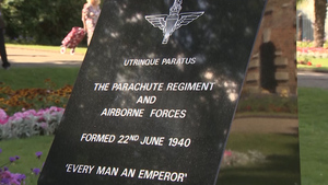 Memorial Stone Dedicated To Parachute Regiment And Airborne Forces