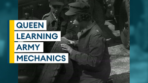 Remarkable 1945 footage of the Queen's Auxiliary Territorial Service training