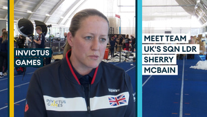 Invictus Games: Meet Team UK's Squadron Leader Sherry McBain