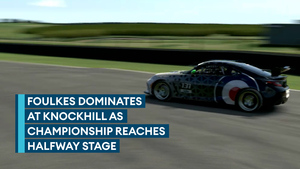 Armed Forces eMotorsports Championships: Foulkes takes double victory at Knockhill