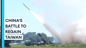 China performs missile firing drills into waters around Taiwan