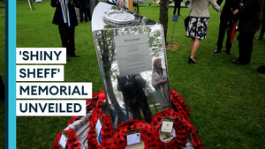 Memorial to crew of HMS Sheffield unveiled 40 years on