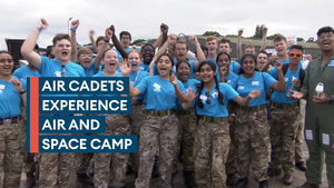 National air and space camp brings together next generation of RAF personnel
