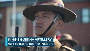 King's Gurkha Artillery welcomes first gunners to its ranks