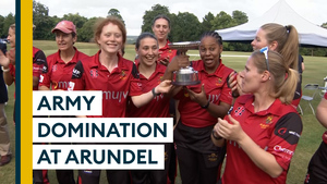 British Army dominate women's T20 Inter Services at Arundel