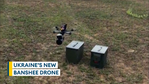 Ukraine puts drone on a leash to sidestep Russian jamming