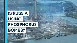 Ukraine accuses Russia of using phosphorus bombs on steel works plant