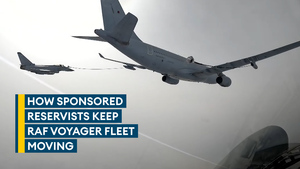 How a sponsored reservist enables RAF refuelling aircraft to fulfil military and civilian taskings