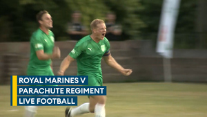 Marines v Paras: How to watch Falklands Cup football LIVE