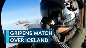 A successful end to Gripens' first deployment to Iceland