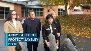 Army 'failed to protect' Jaysley, Beck family says