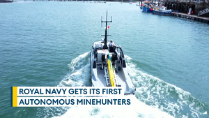 Detect and destroy: Navy gets autonomous minehunters