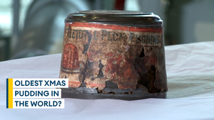 Watch: Is Christmas pudding sent to troops in the Boer War oldest in the world?
