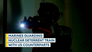 UK's nuclear deterrent guardians train with US Commandos