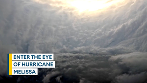 Eye of the storm: Inside Hurricane Melissa