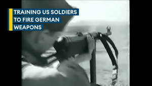 US War Department training video on how to fire German weapons