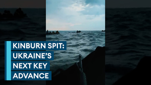 Experts believe Ukraine pushing Russia out of Crimea by recapturing Kinburn Peninsula