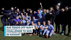 RAF claims vital victory against Navy in Inter Services opener