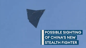 Footage emerges of China's 'new stealth fighter jet'