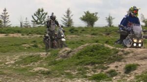 Motorbikes Take Part In Exercise Roadmaster For The First Time