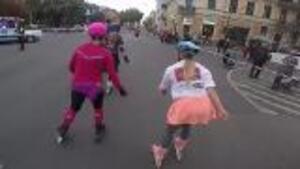 Forces Team Take On World's Largest Skating Marathon  