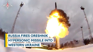 Oreshnik: Russian hypersonic missile fired at Ukraine
