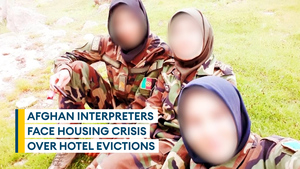 Afghan interpreters face housing crisis as deadline looms on hotel stays