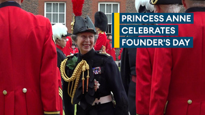 Princess Royal praises Chelsea Pensioners celebrating Founder's Day