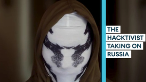 How are Ukrainian hackers fighting Russian online?