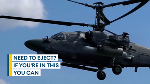 Eject! Eject! Eject! As long as you're in a Russian helicopter