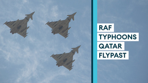 Flypast concludes RAF exercise season with Qatar