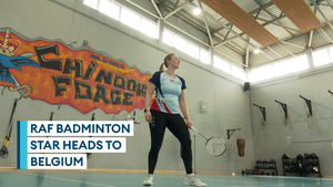 Forces badminton champion ready for international action