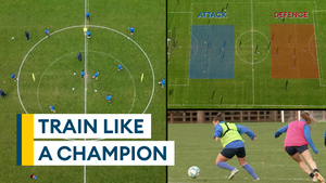 Attack v Defence! Training to win with the RAF women’s football team