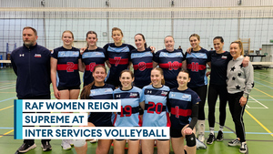 RAF Hawks women win Inter Services Volleyball crown