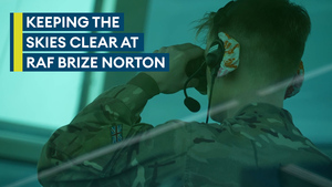 Behind the scenes of those keeping the skies clear at RAF Brize Norton