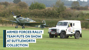 Military Rally Team pays Shuttleworth Collection a special military visit