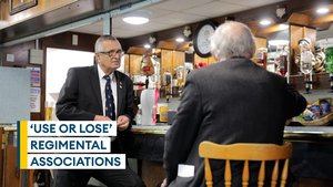 Use or lose your regimental associations, younger veterans warned