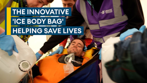 How an innovative 'ice body bag' is helping save lives