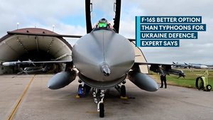 F-16s more suited to helping Ukrainian defence than Typhoons, expert says