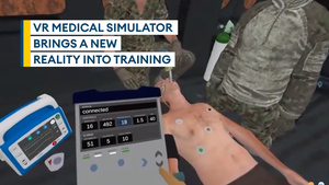 Military medical training could become real using virtual reality