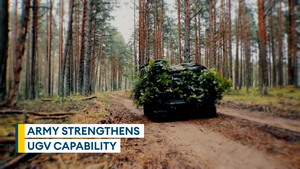 Army making strides on frontline UGV capability