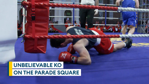 Must watch: STUNNING KO flattens military boxer