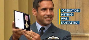 RAF pilot receives Air Force Cross for life-saving action during Kabul evacuation mission